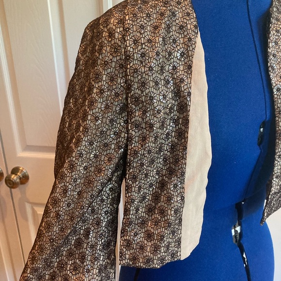 Metallic bolero jacket - French Connection - Picture 4 of 6